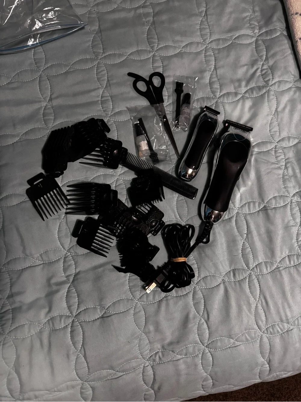 Men's Corded Hair Clipper Kit - Black/Silver